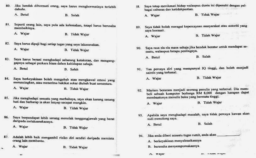 Contoh Soalan dan Panduan Ujian MEdSI 2019 Terkini 