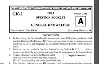 FDA Old Question Papers | First Division Assistant Exam GK Question Paper 2011 | ಪ್ರಥಮ ದರ್ಜೆ ಸಹಾಯಕ ಪರೀಕ್ಷೆಯ GK ಪ್ರಶ್ನೆ ಪತ್ರಿಕೆ 2011
