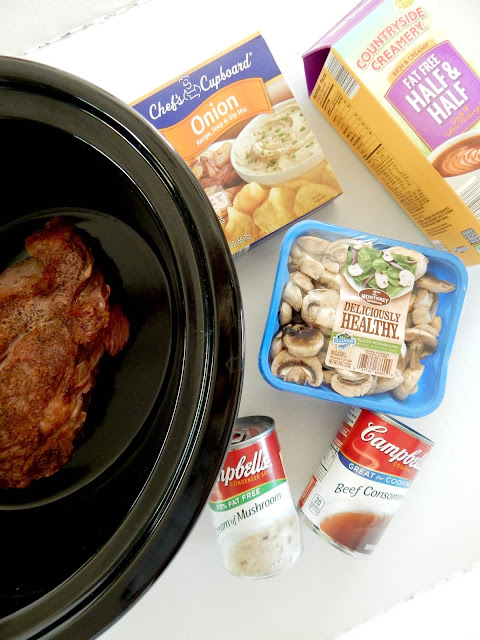 Creamy Slow Cooker Beef and Noodles...an easy dinner that the whole family will love!  Creamy, hearty, FULL of beef flavor, this is one to save for all those cold winter nights. (sweetandsavoryfood.com)