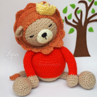 León amigurumi patrón gratis