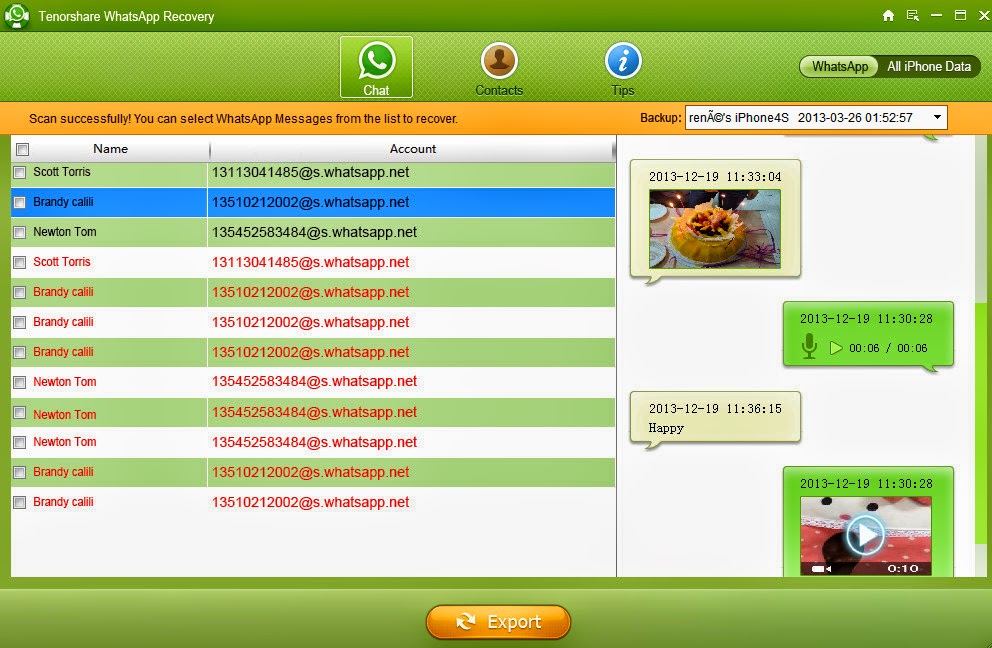WhatsApp Recovery 2.6 Free Download Whatsapp Recovery Software Available For Windows Os And This Software is Direct Download WhatsApp Recovery 2.6 Free Download