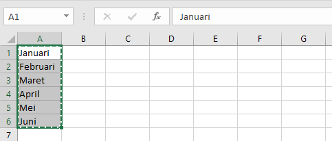 Cara Mengubah Data Kolom Menjadi Baris di Microsoft Excel Cara Mengubah Data Kolom Menjadi Baris di Microsoft Excel