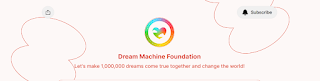 Dream Machine Banner shows red outlined Clouds with Dream Machine centred between them