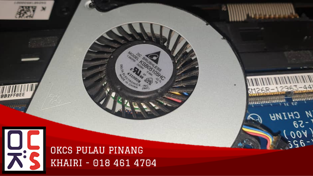 SOLVED: KEDAI LAPTOP SEBERANG JAYA | DELL FOLIO 9480M OVERHEATING ISSUE, INTERNAL CLEANING & THERMAL PASTE REPLACEMENT