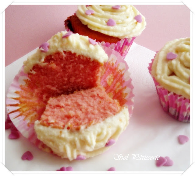 Cupcakes rosas