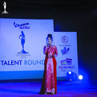 TALENT ROUND MISS MIZORAM 2018