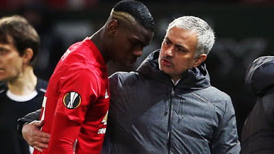 Paul Pogba Jose Mourinho Surgawin