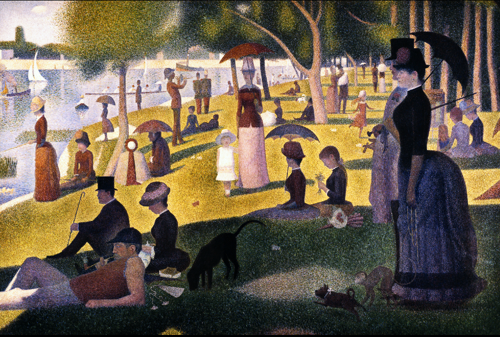 Sunday+Afternoon+on+the+Island+of+La+Grande+Jatte+by+Georges+Seurat+inkbluesky