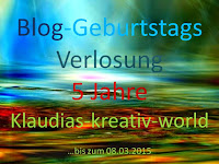 Blog-Geburtstags-Verlosung