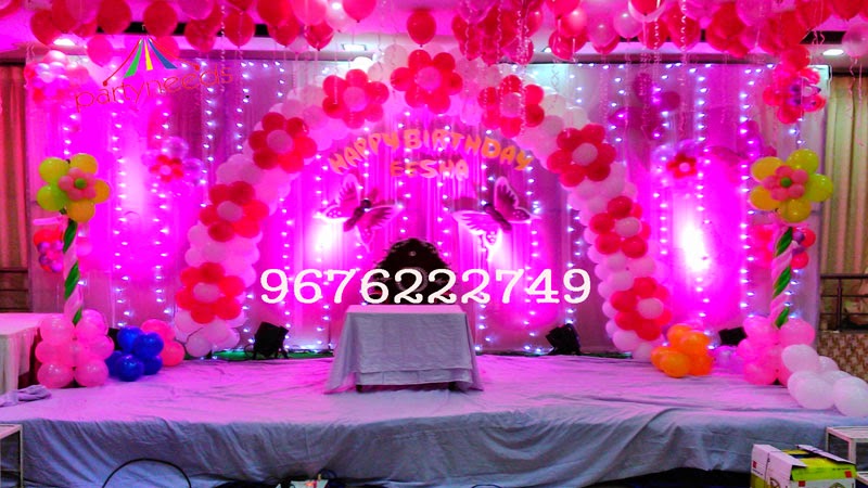  birthday  party  decorations  in hyderabad vijayawada 