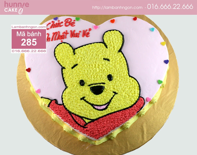 Bánh sinh nhật gấu Pooh