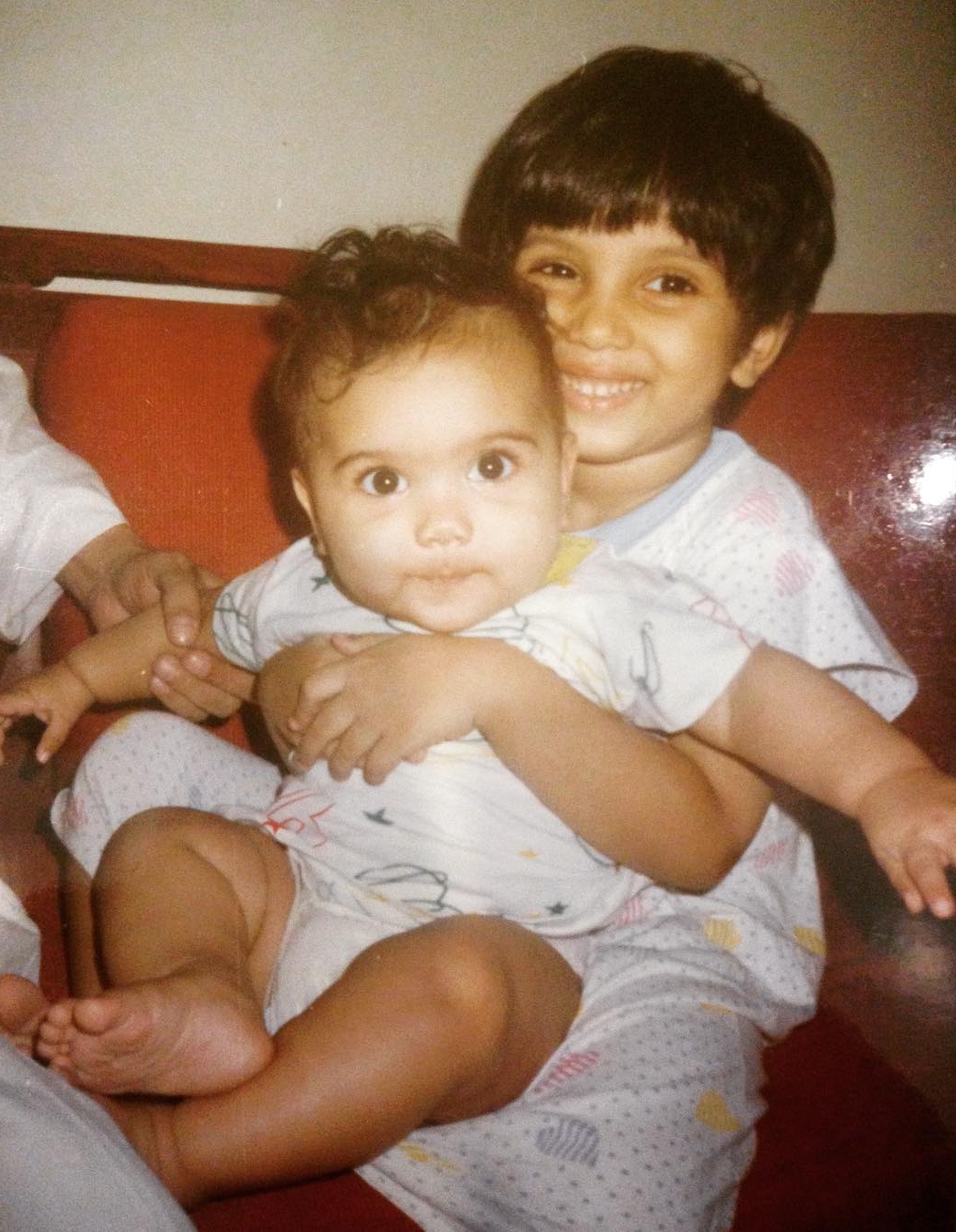 Bollywood Actress Bhumi Pednekar Childhood Pic with her Younger Sister Samiksha Pednekar | Bollywood Actress Bhumi Pednekar Childhood Photos | Real-Life Photos