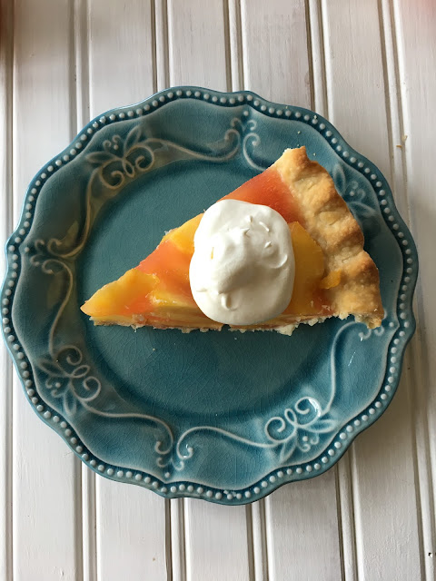 Peach Pie, Peaches, dessert