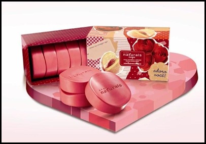 Estojo Naturals Rosas Vermelhas e P ¬ssego - 2
