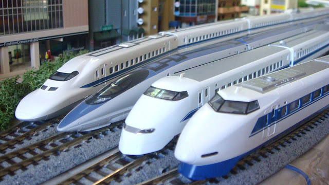 Japanese High Speed Bullet Train