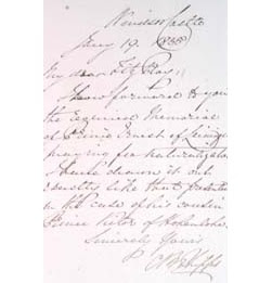 Naturalization case papers 1801-1871