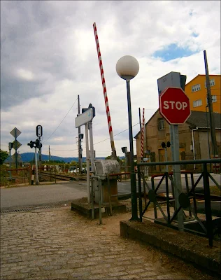 Estacion de tren de Padron Frente a la Casa de Rosalia de Castro