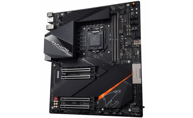 Gigabyte Z590 AORUS Tachyon motherboard Overclocking