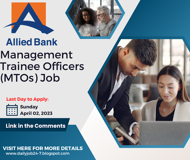 Allied Bank Limited Management Trainees Officer Job 2023