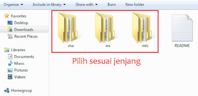 pilih jenjang