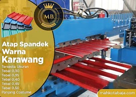 Harga Atap Spandek Warna Karawang Terbaru Juli 2025 – Jual Murah Per Meter & Per Lembar Terbaik