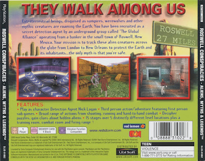 Roswell Conspiracies - Aliens, Myths & Legends Back Cover