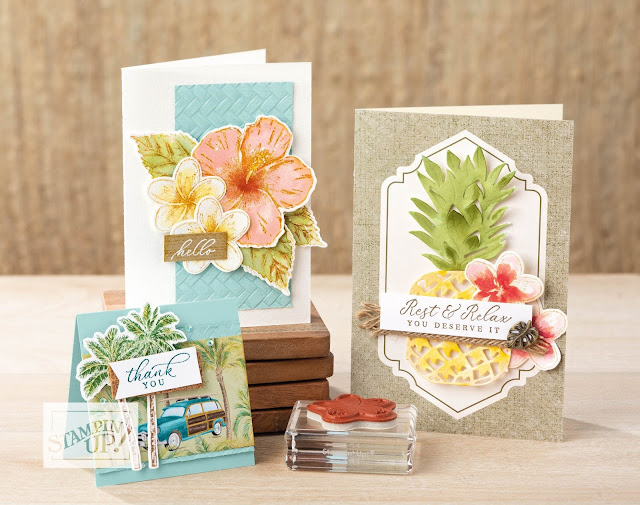 Nigezza Creates a Spotlight on Stampin' Up!s Tropical Oasis