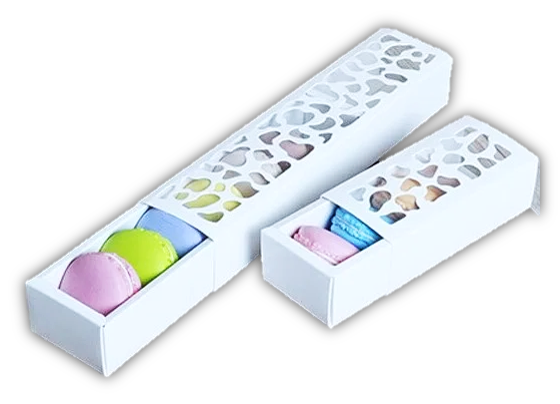 macaron favor boxes