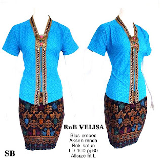 Kebaya Velisa Rok dan Batik