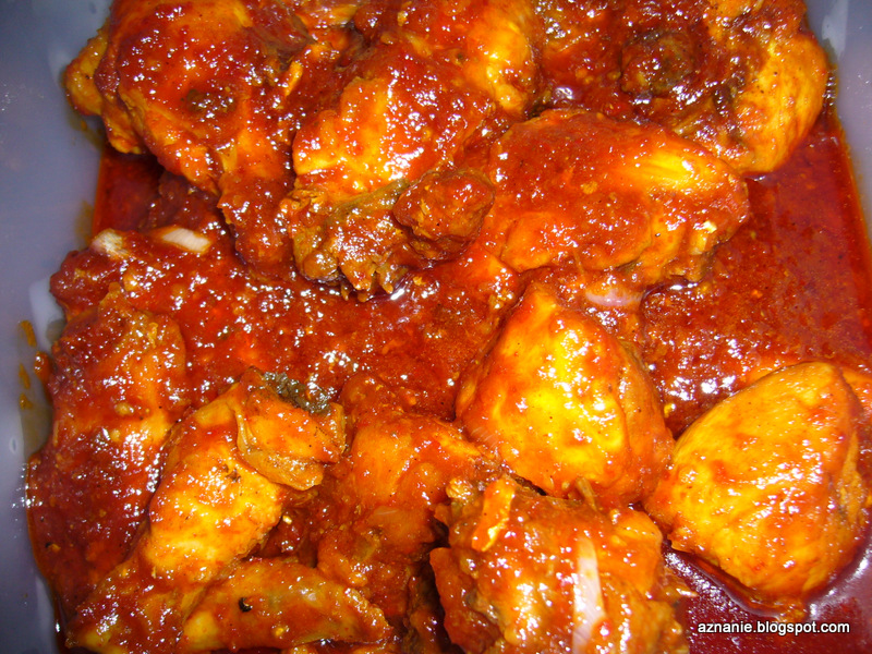 Resep ayam masak merah melayu