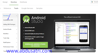 cara install android sdk