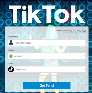 Tikfamefast com | How to get unlimited free tiktok followers