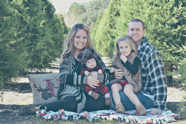 Fawn Over Baby: Christmas Tree Farm Family Photos