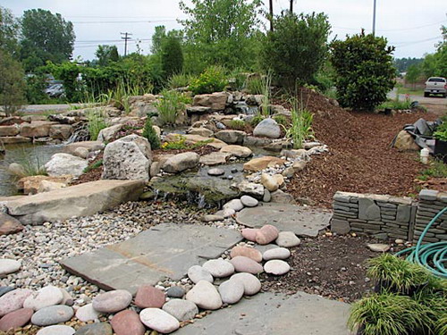 River Rock Garden Ideas | Native Garden Design