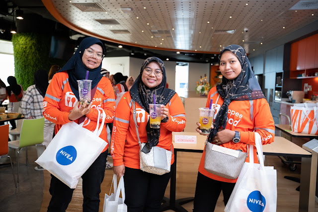 ShopeeFood Memberi Ganjaran Kepada Rakan Penghantaran Wanita Untuk Hari Wanita Sedunia