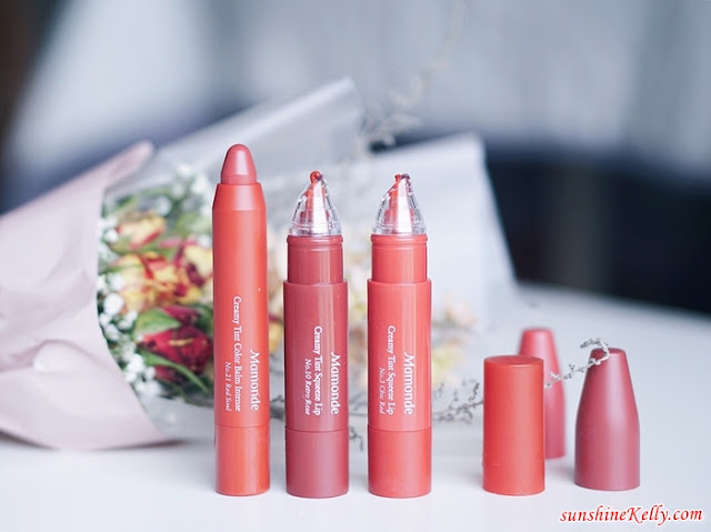 Mamonde Creamy Tint, Squeeze Lip, Color Balm Intense, Color Balm Light, Mamonde Malaysia 