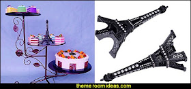 Bling bling Eiffel Tower cake Statues - display statues