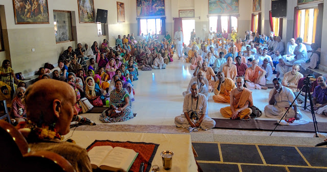 Sankarshan Das Srimad Bhagavatam Lecture, ISKCON Vrindavan