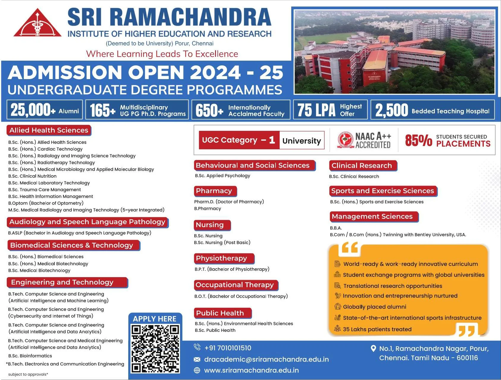 SRI Ramchandra Institute