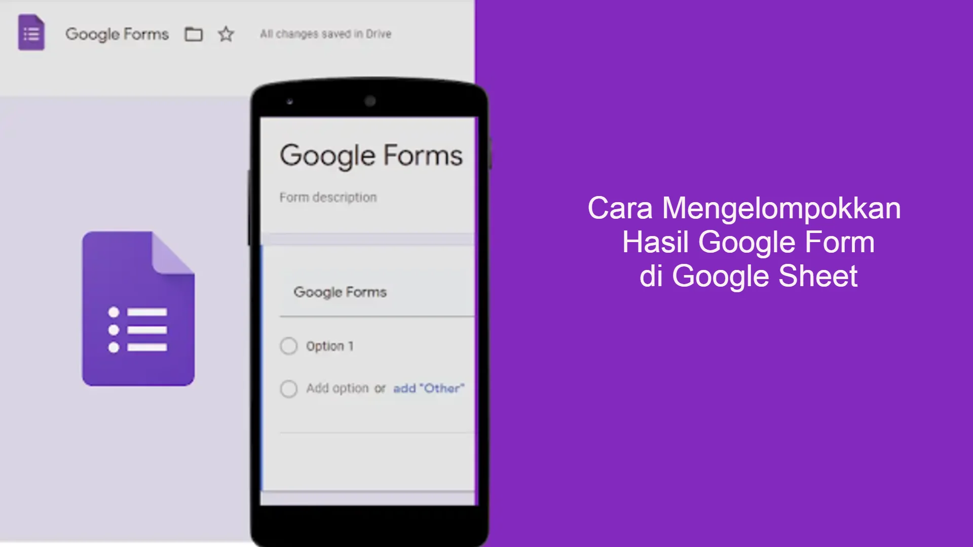 Cara Mengelompokkan Hasil Google Form