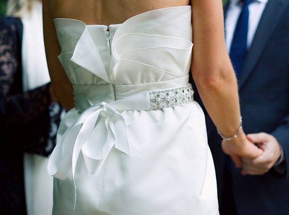 I love the small little details wedding dresses hide