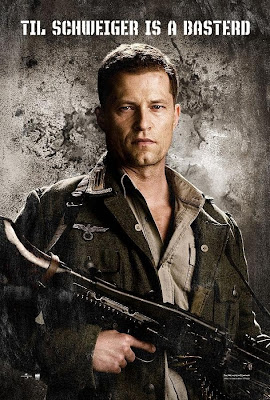 Inglourious Basterds Character Movie Posters - Til Schweiger as Sgt. Hugo Stiglitz