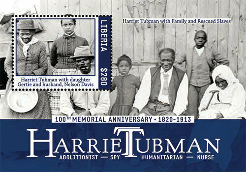 Liberia - 2013 - HARRIET TUBMAN - Souvenir Sheet