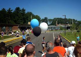 Getting ready at the starting line in 2012