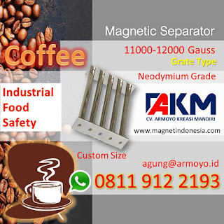 Magnetic Separator untuk Industrial Food Safety Pada Kopi