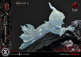 Berserk - Guts in Bersrk Armor Rage Edition y Unleash Edition Statues de Prime 1 Studio