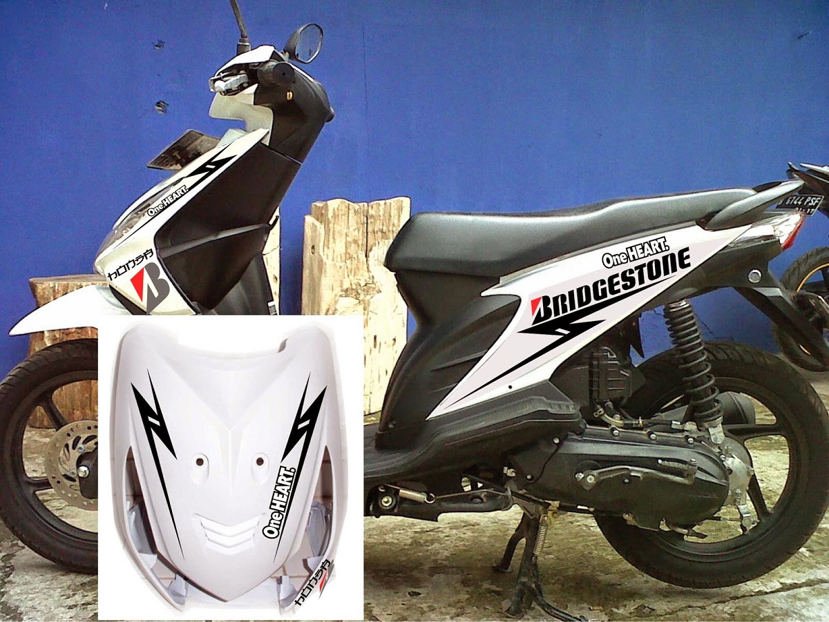 Koleksi 66 Modifikasi Stiker Motor Honda Beat Terupdate Pojok