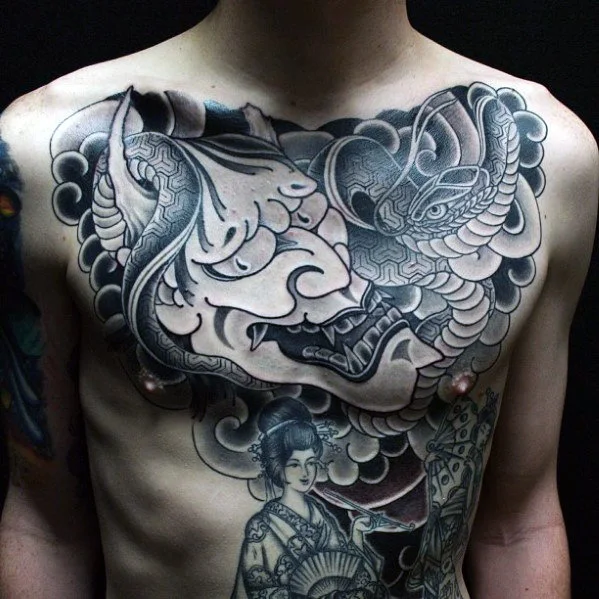 tatuajes de demonios japoneses