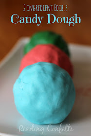 Make edible candy dough from only two ingredients