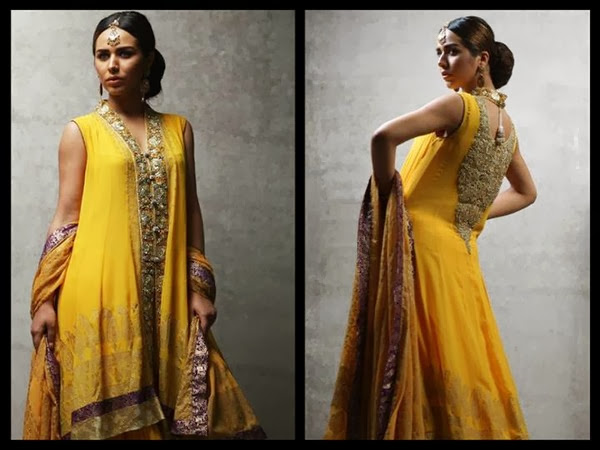 Deepak Perwani Bridal Dress Collection 2013-14 For Girls & Women